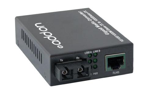 Addon Networks Add-Gmc-Mx-Sc Network Media Converter 1000 Mbit/S 1310 Nm Multi-Mode Black