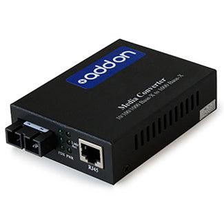 Addon Networks Add-Gmcp-Sx-5Sc-Et Network Media Converter 1000 Mbit/S 850 Nm Black