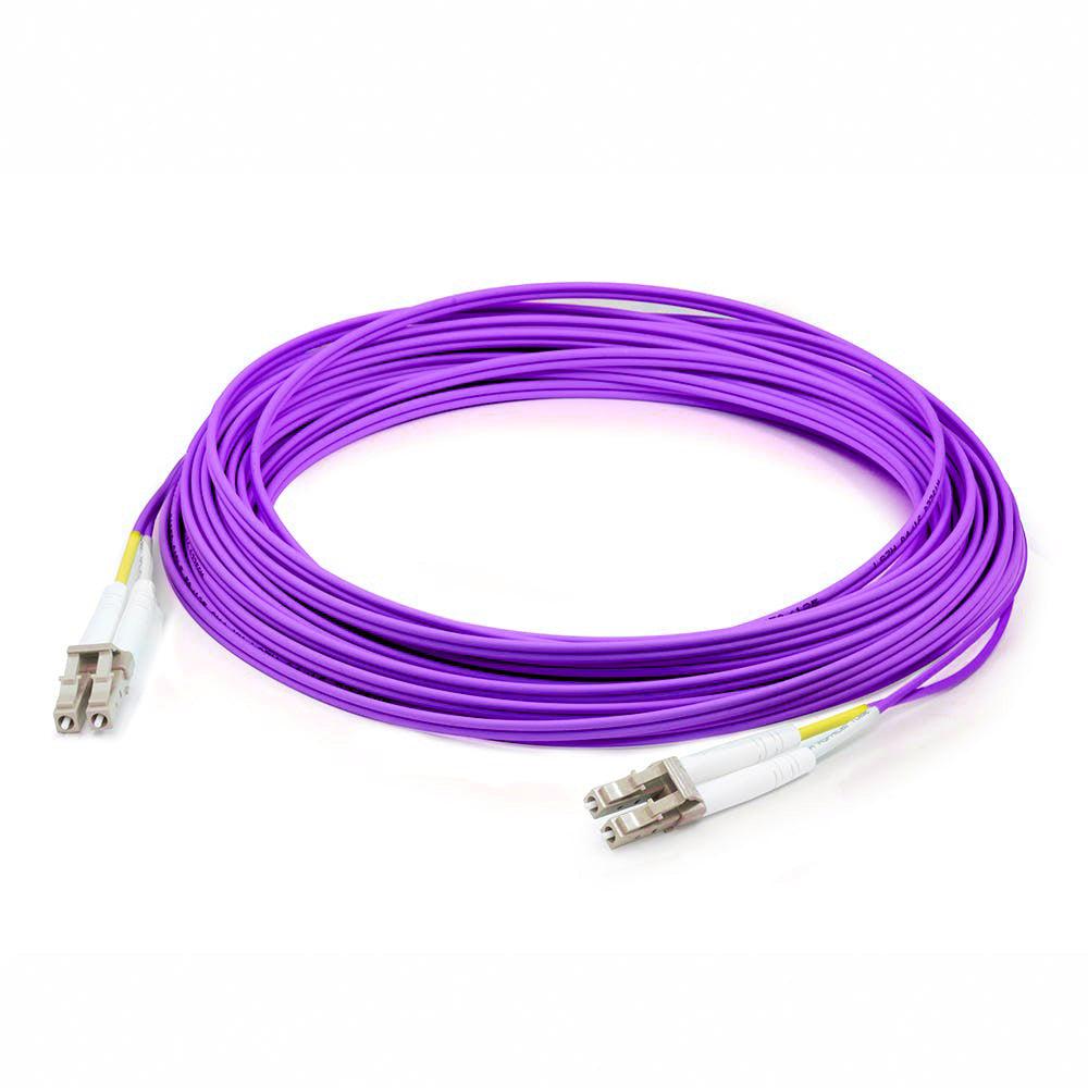 Addon Networks Add-Lc-Lc-10M6Mmf-Pe Fibre Optic Cable 10 M Om1 Purple