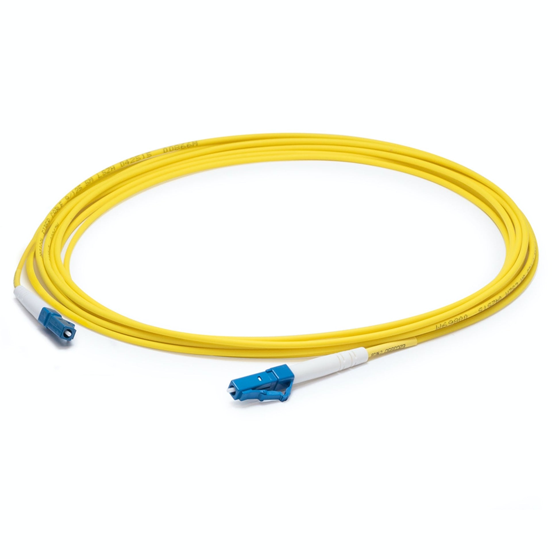 Addon Networks Add-Lc-Lc-22Ms9Smf Fibre Optic Cable 22 M Ofnr Os2 Yellow