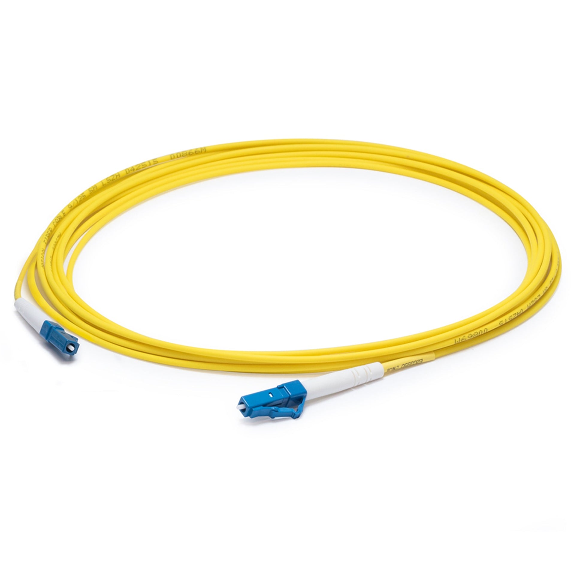 Addon Networks Add-Lc-Lc-55Ms9Smf Fibre Optic Cable 55 M Ofnr Os2 Yellow