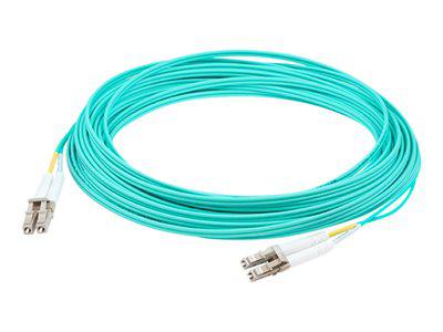 Addon Networks Add-Lc-Lc-7M5Om4P Fibre Optic Cable 7 M Om4 Aqua Colour