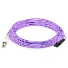 Addon Networks Add-Lc-Mtrj-5M6Mmf-Pe Fibre Optic Cable 5 M Mt-Rj Ofnr Om1 Purple
