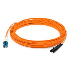 Addon Networks Add-Lc-Mtrjfkr-1M5Om2 Fibre Optic Cable 1 M Mt-Rj Ofnr Om2 Orange