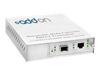 Addon Networks Add-Mgmc-Sx-5Sc Network Media Converter 1000 Mbit/S 850 Nm Multi-Mode White