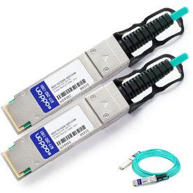 Addon Networks Add-Qciqde-Aoc12M Networking Cable Aqua Colour 12 M