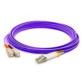 Addon Networks Add-Sc-Lc-10M6Mmf-Pe Fibre Optic Cable 10 M Om1 Purple