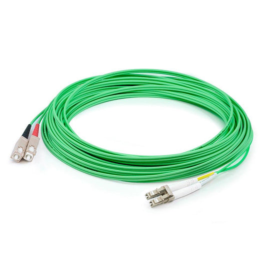 Addon Networks Add-Sc-Lc-20M5Om4-Gn Fibre Optic Cable 20 M Lomm Om4 Green