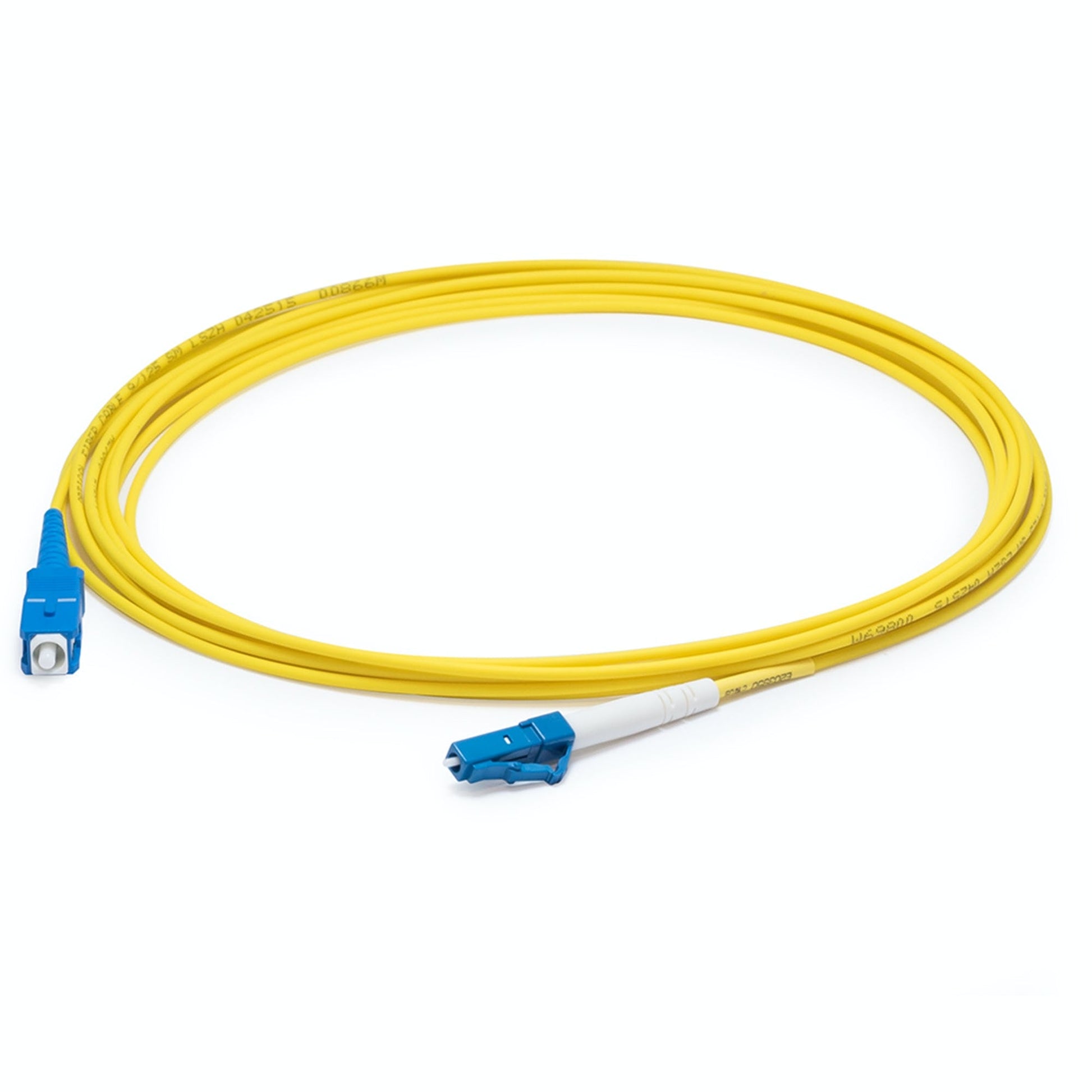 Addon Networks Add-Sc-Lc-22Ms9Smf Fibre Optic Cable 22 M Ofnr Os2 Yellow