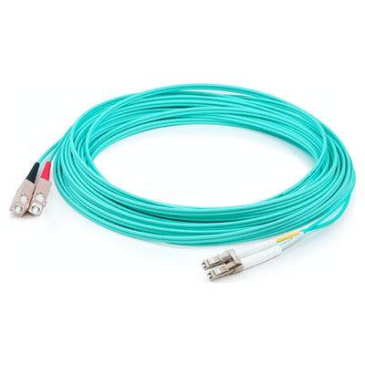 Addon Networks Add-Sc-Lc-2M5Om4Lz Fibre Optic Cable 2 M Lomm Om4 Aqua Colour