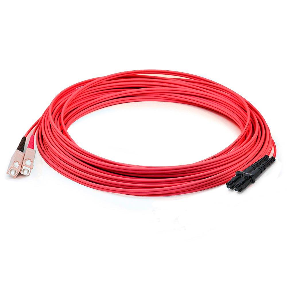 Addon Networks Add-Sc-Mtrj-10M6Mm-Rd Fibre Optic Cable 10 M Mt-Rj Om1 Red