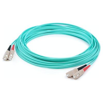 Addon Networks Add-Sc-Sc-5M5Om4Lz Fibre Optic Cable 5 M Om4 Aqua Colour