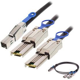 Addon Networks Add-Sff8644-2X8088-1M Serial Attached Scsi (Sas) Cable Black