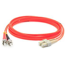 Addon Networks Add-St-Sc-10M6Mmf-Rd Fibre Optic Cable 10 M Ofnr Om1 Red