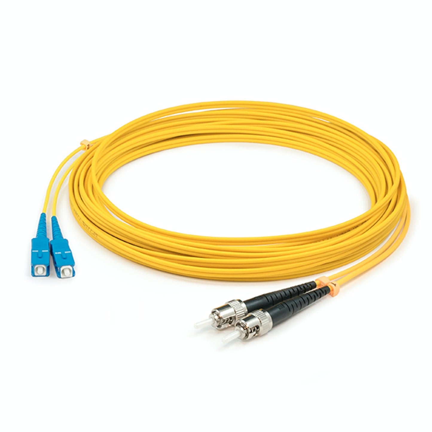 Addon Networks Add-St-Sc-1M9Smfp Fibre Optic Cable 1 M Ofnp Os2 Yellow