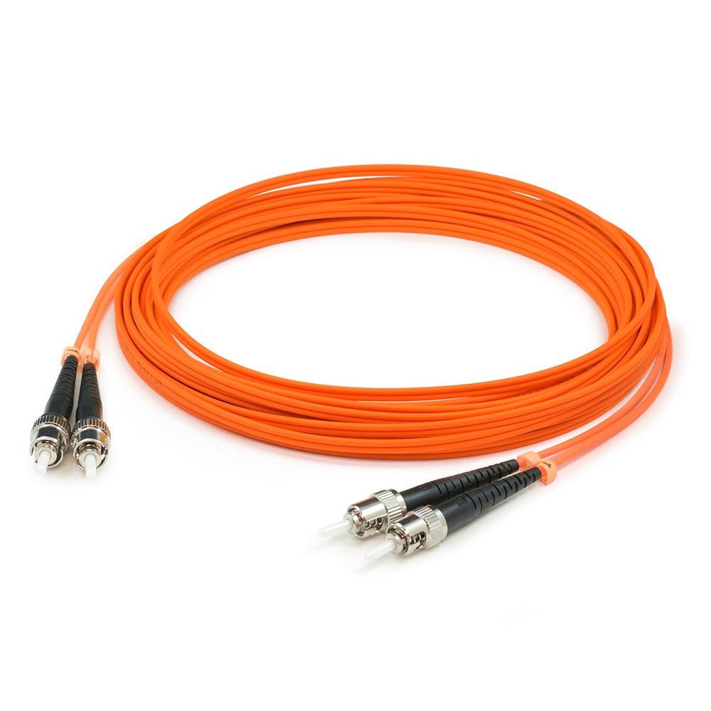 Addon Networks Add-St-St-1M6Mmf-Taa Fibre Optic Cable 1 M 2X St Ofnr Om1 Orange