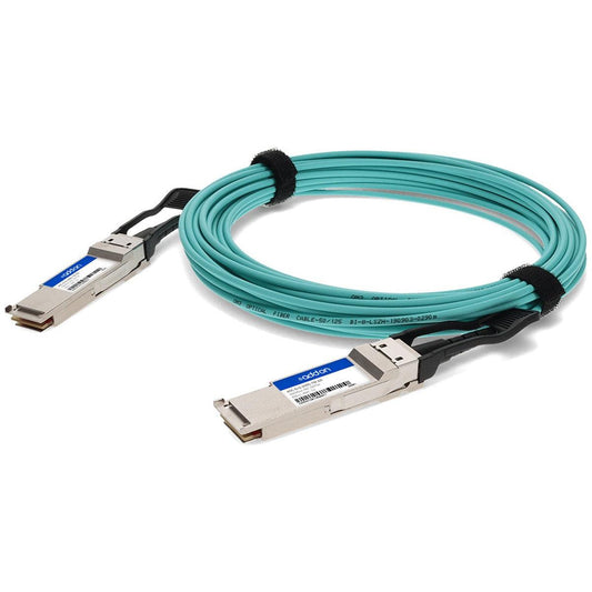 Addon Networks Aoc-Q-Q-200G-10M-Ao Infiniband Cable Qsfp56 Aqua Colour