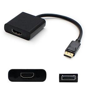 Addon Networks Bu989Av-Ao-5Pk Video Cable Adapter Displayport Hdmi Black