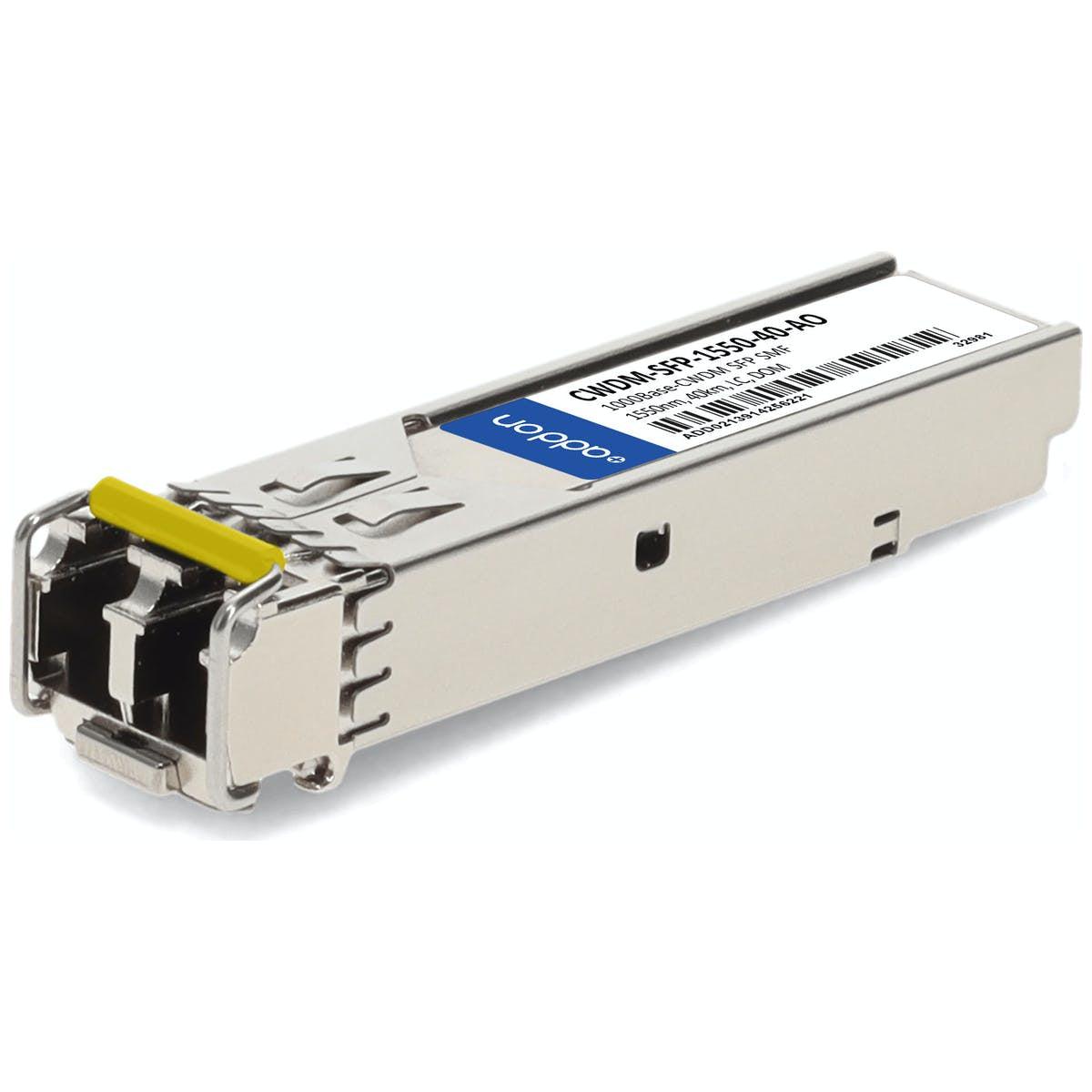 Addon Networks Cwdm-Sfp-1550-40-Ao Network Transceiver Module Fiber Optic 1000 Mbit/S 1550 Nm