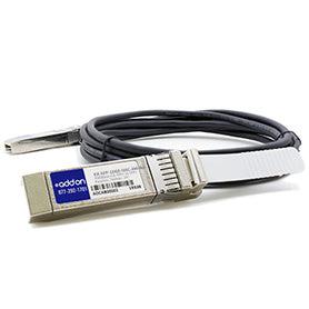 Addon Networks Ex-Sfp-10Ge-Dac-2M-Ao Infiniband Cable Sfp+ Black, Grey