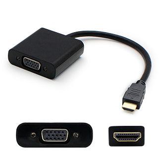 Addon Networks H4F02Aa#Aba-Ao-5Pk Video Cable Adapter 0.2 M Hdmi Vga (D-Sub) Black