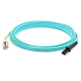 Addon Networks Lc - Mt-Rj 1M Fibre Optic Cable Om3 Turquoise