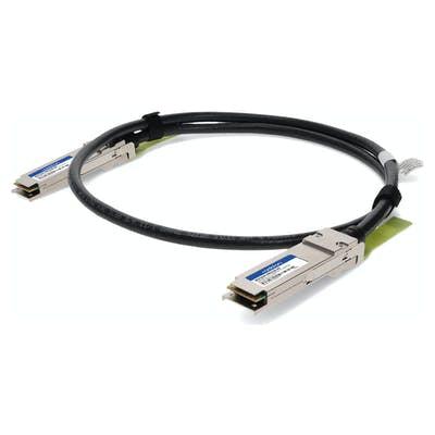 Addon Networks Mcp1650-H001E30-Ao Infiniband Cable 1 M Qsfp56 Black, Silver