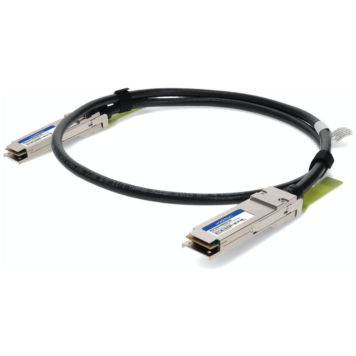 Addon Networks Mcp1650-H00Ae30-Ao Infiniband Cable 0.5 M Qsfp56 Black