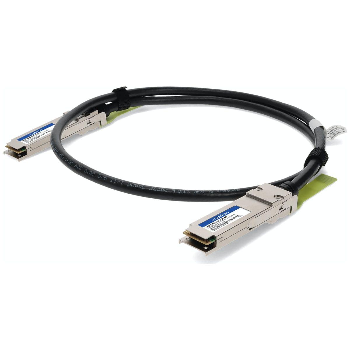 Addon Networks Mcp1650-H012E26-Ao Infiniband Cable 2 M Qsfp56 Black