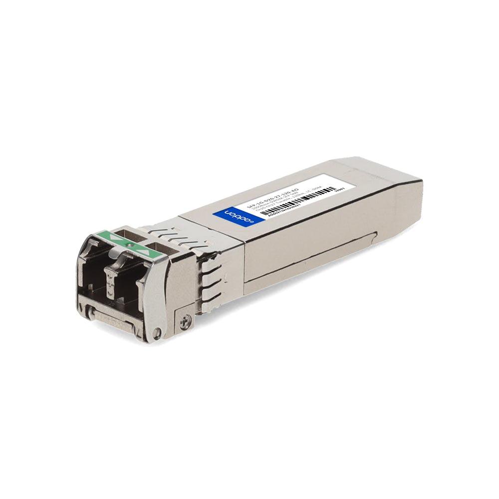 Addon Networks Msa And Taa Compliant 1000Base-Dwdm Sfp Transceiver (Smf, Ch20-Ch27 Tunable, 120Km, Lc, Dom)