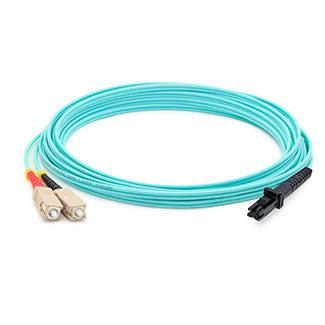 Addon Networks Mt-Rj - Sc 10M Fibre Optic Cable Om3 Turquoise