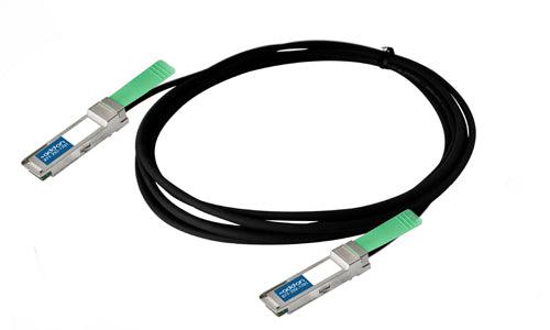 Addon Networks Qsfp+, 0.5M Infiniband Cable Qsfp+ Black