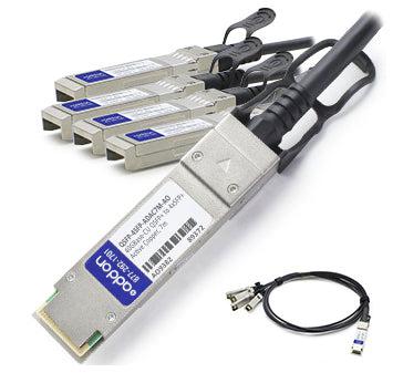 Addon Networks Qsfp-4Sfp-Adac7M-Ao Infiniband Cable 7 M Qsfp+ 4Xsfp+ Black