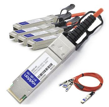 Addon Networks Qsfp-4X10G-Aoc10M-Ao Infiniband Cable 10 M Qsfp+ 4Xsfp+