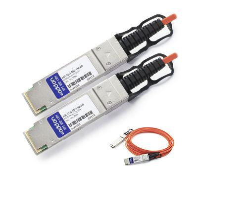 Addon Networks Qsfp+/Qsfp+, 1M Networking Cable Orange