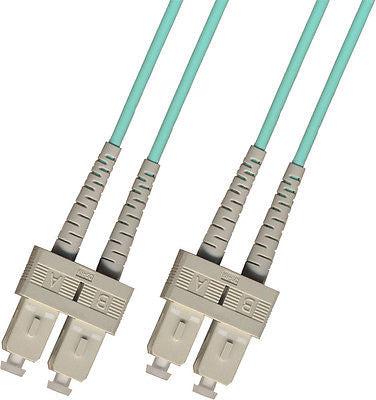 Addon Networks Sc/Sc 6M Fibre Optic Cable Om4 Turquoise