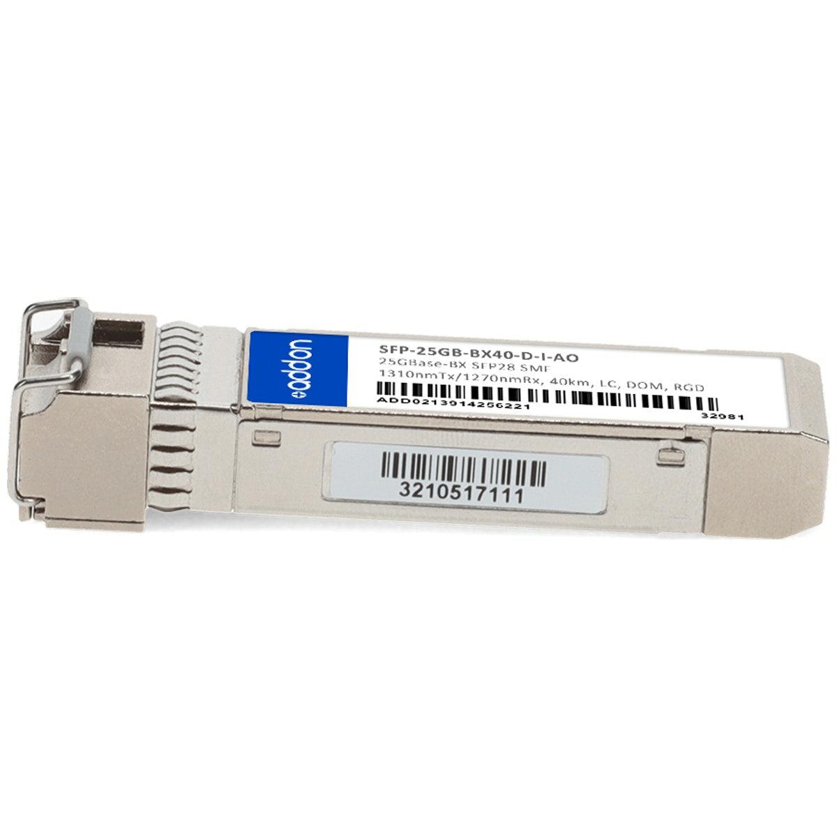 Addon Networks Sfp-25Gb-Bx40-D-I-Ao Network Transceiver Module Fiber Optic Sfp28