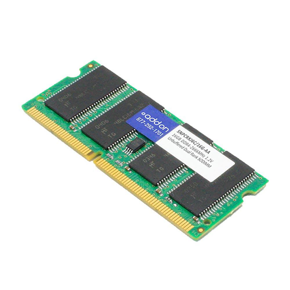 Addon Networks Snpcrxj6C/16G-Aa Memory Module 16 Gb Ddr4 2666 Mhz