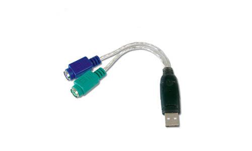 Addon Networks Usb2Ps2 Ps/2 Cable 0.2 M Usb Ps/2 Multicolour
