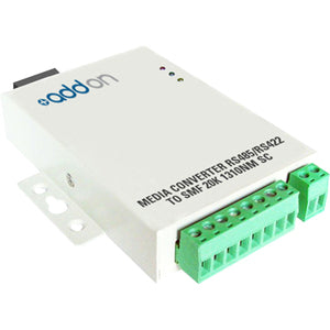 Addon Serial Rs232/Rs485/Rs422 To Fiber Smf 1310Nm 20Km Sc Serial Media Converter