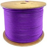Addon 1000Ft Non-Terminated Purple Cat6 Utp Pvc Solid Copper Patch Cable