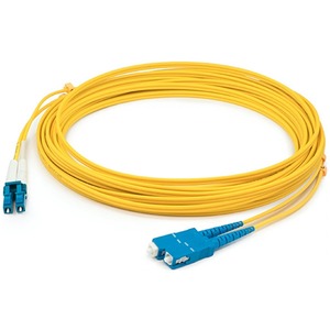 Addon 36M Lc (Male) To Sc (Male) Straight Yellow Os2 Duplex Lszh Fiber Patch Cable