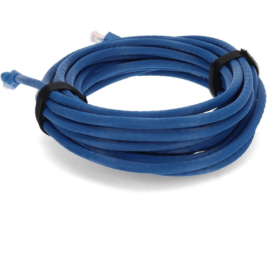 Addon 40Ft Rj-45 (Male) To Rj-45 (Male) Straight Blue Cat6A Utp Pvc Copper Patch Cable