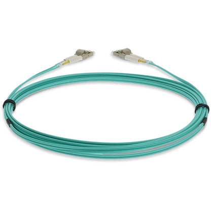 Addon 6M Lc (Male) To Lc (Male) Straight Aqua Om4 Duplex Lszh Fiber Patch Cable