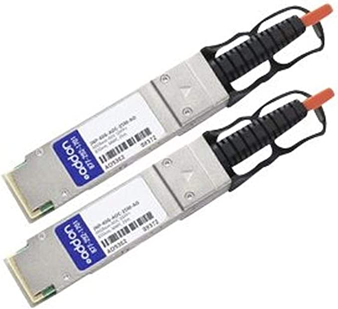 Addon Juniper Networks Compatible Taa Compliant 40Gbase-Aoc Qsfp+ To Qsfp+ Direct Attach Cable (850Nm, Mmf, 25M)
