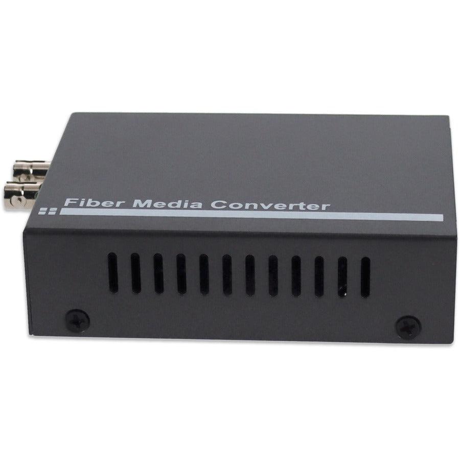 Addon Networks 1000Base-Tx(Rj45) To 1000Base-Sx(St), 850Nm Network Media Converter 1000 Mbit/S Multi-Mode Silver