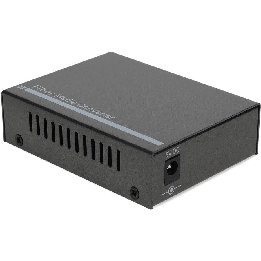 Addon Networks 100Btx-Sfp Network Media Converter 100 Mbit/S Black