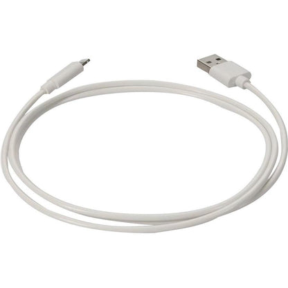 Addon Networks 1M Apple Computer Compatible Usb 2.0 (A) Male To Lightning Male White Cable