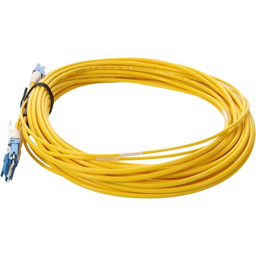 Addon Networks Add-2Cs-2Cs-10M9Smf Fibre Optic Cable 10 M 2Xcs (Male) Ofnr Os2 Yellow