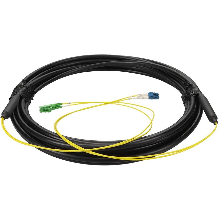 Addon Networks Add-Alc-Lc-10Ms9Smfo Fibre Optic Cable 10 M Ofnr Os2 Black, Yellow